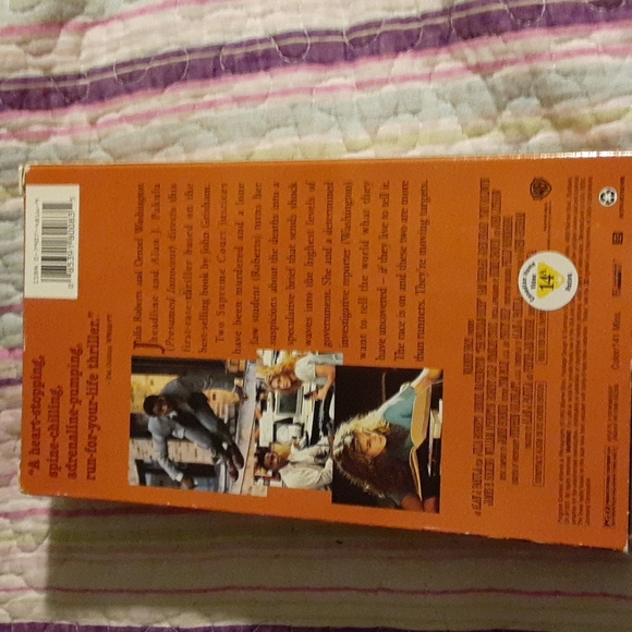 6/$15 The pelican brief Warner Bros vhr movie - Picture 3 of 4